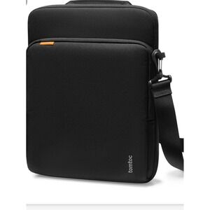 tomtoc DefenderACE 11‎ Inch iPad Case Shoulder Bag Black YKK Zippers NEW